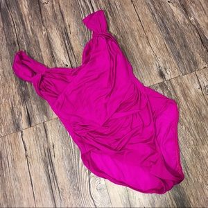 Badgley Mischka Swim - Badgley Mischka Fuschia One Piece Bikini Badgley Mischka Swim - Badgley Mischka Fuschia One Piece Bikini